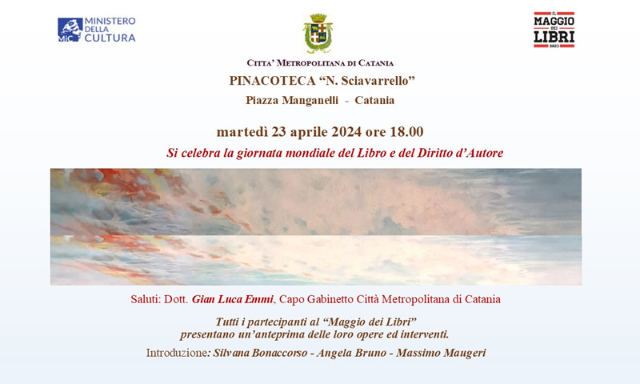 Maggio dei Libri 2024, presentazione martedì 23 nella Pinacoteca di piazza Manganelli