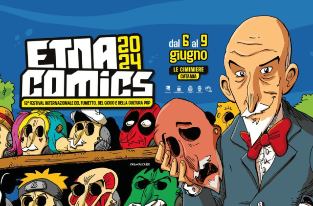 Sabato 1 giugno alle 10, nella sede della Città Metropolitana di Catania, la presentazione di Etna Comics 2024